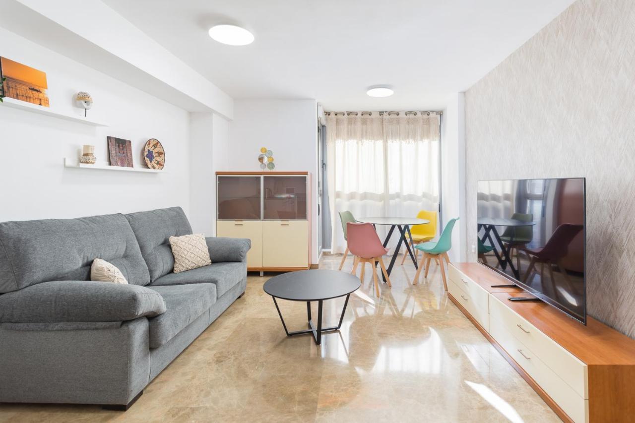 Apartamento Piso Familiar Cerca Del Centro, Ac Y Wifi Gratis Valencia Exterior foto